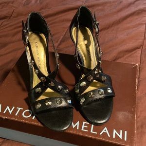Open Toe Heels by Antonio Melani Brand. EUC!